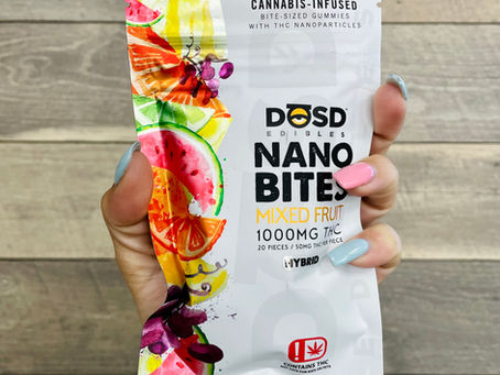 What's New: DOSD Edibles 1000mg NanoBites