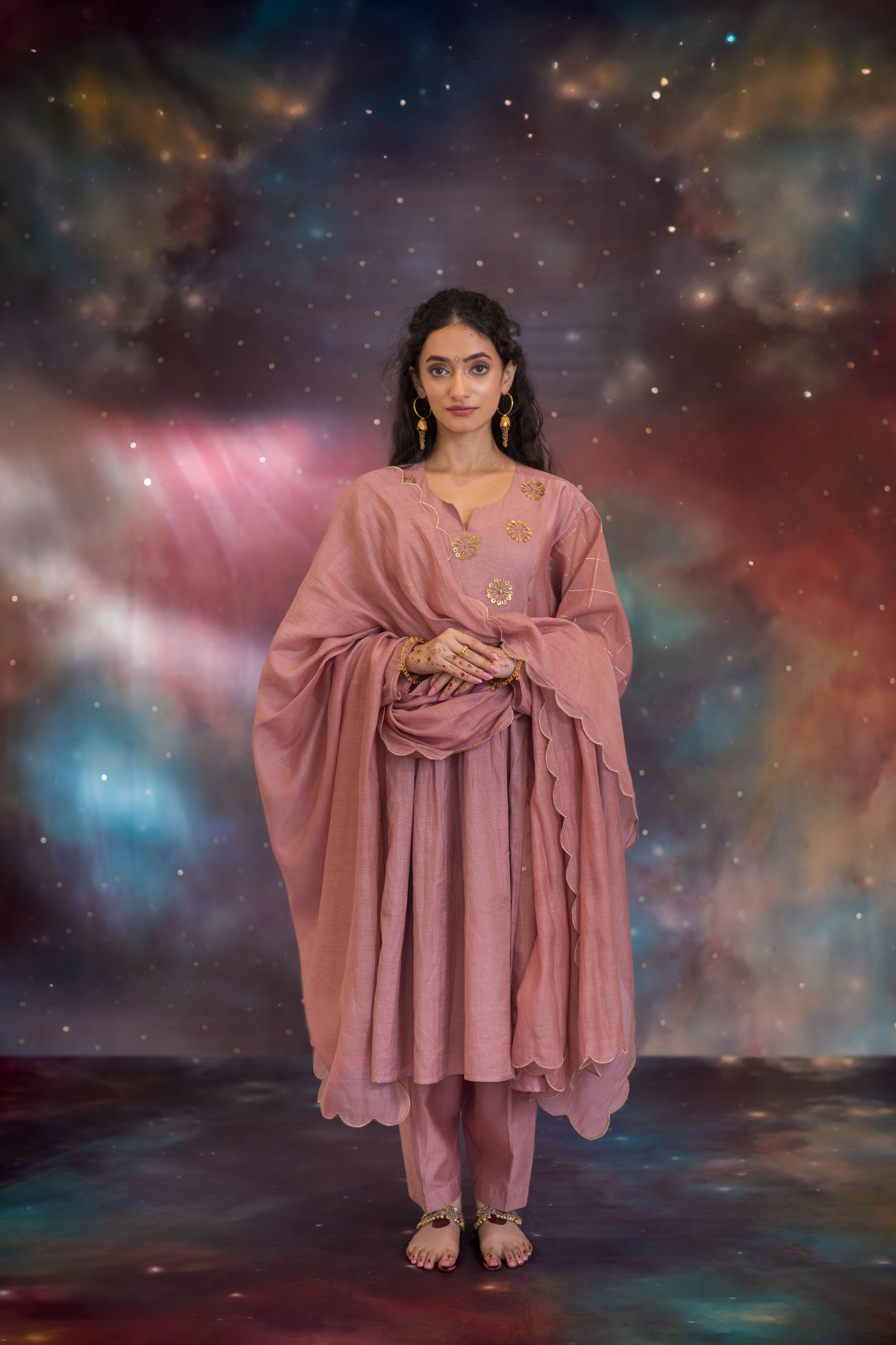 Zuha Kurta,Salwaar & Dupatta