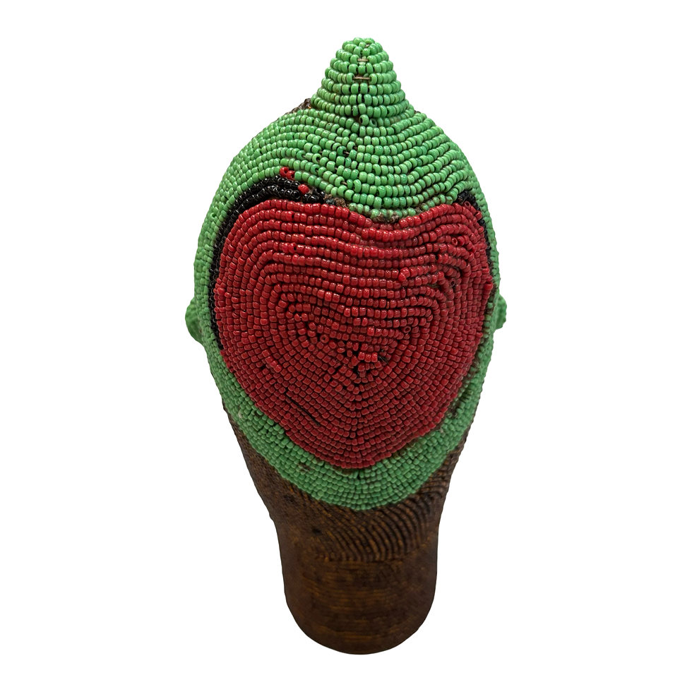 Thumbnail: Cameroonian Bamileke Beaded Head