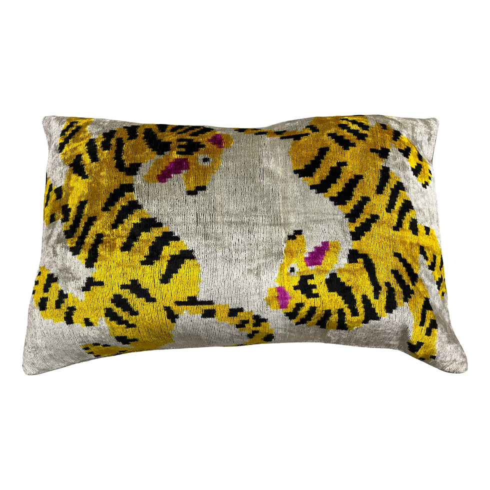 Thumbnail: Turkish Animal Velvet Pillow Cover 15inch x 23inch