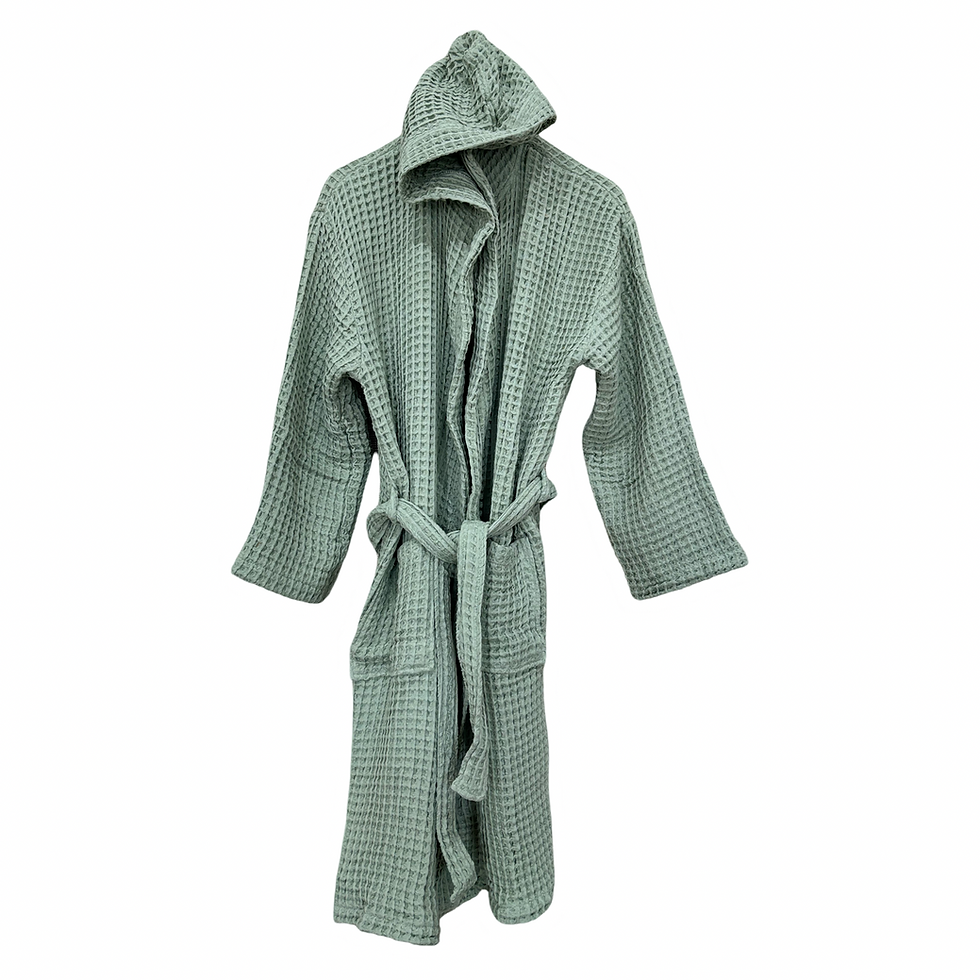 Thumbnail: Turkish Cotton Waffle Robe