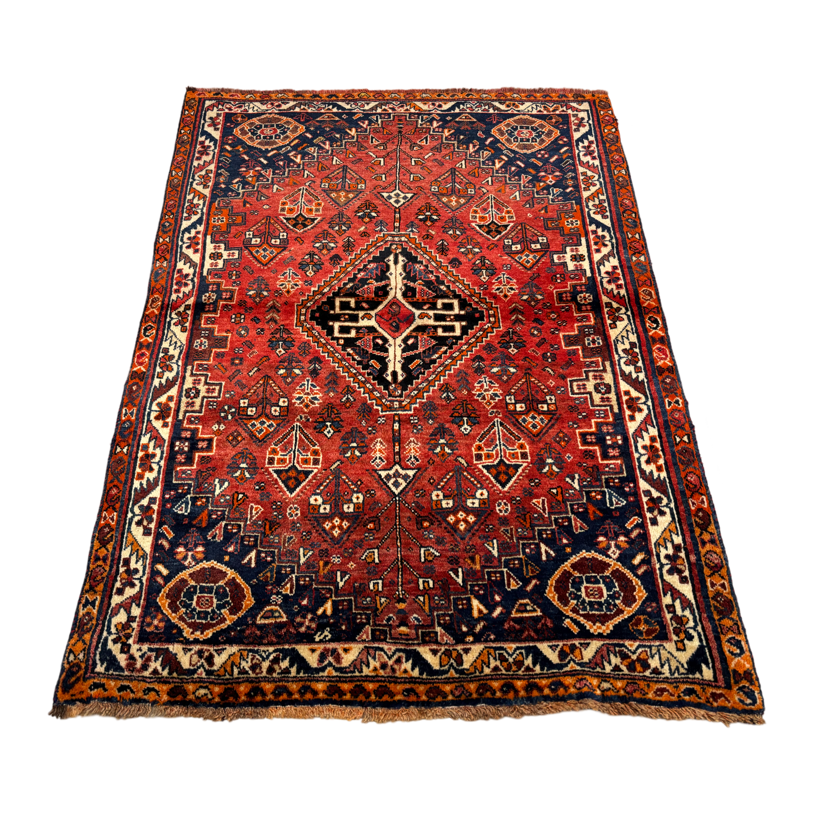 Old Persian Qashqai Circa 1960 3'6 x 4'11