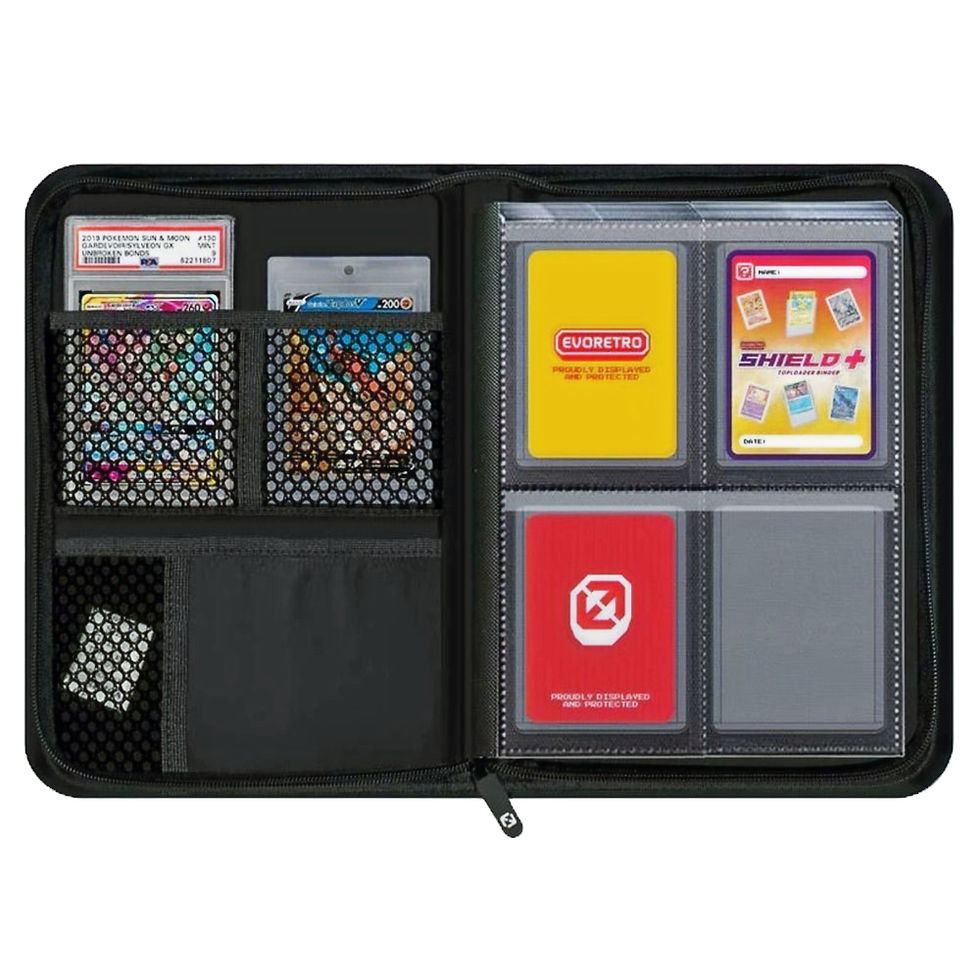 Game Changer Toploader Binder: Compact Black
