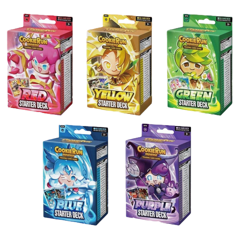 CookieRun TCG: Starter Decks (All 5)