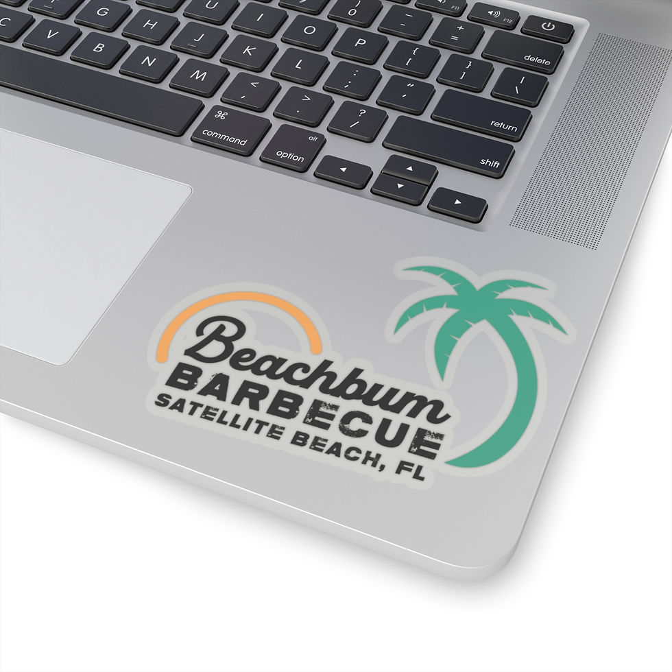 Thumbnail: Beachbum BBQ Satellite Beach Sticker