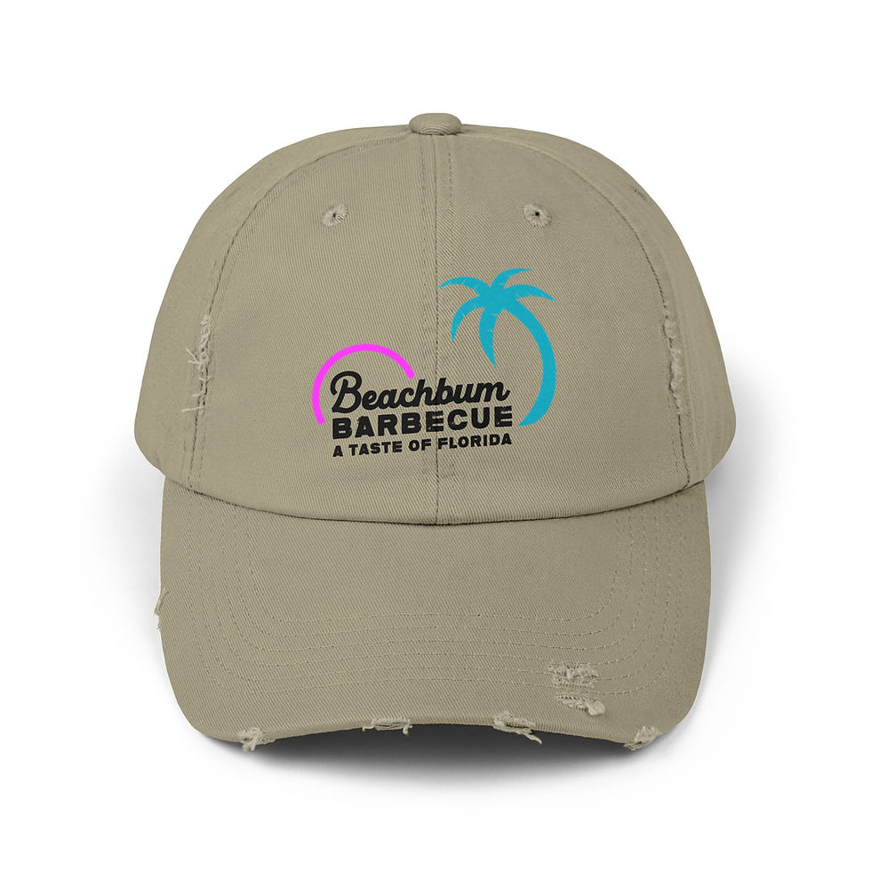 Beachbum BBQ A Taste of Florida Miami Vice Dad Hat