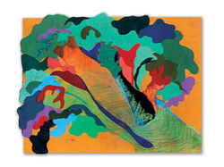 collage on paper