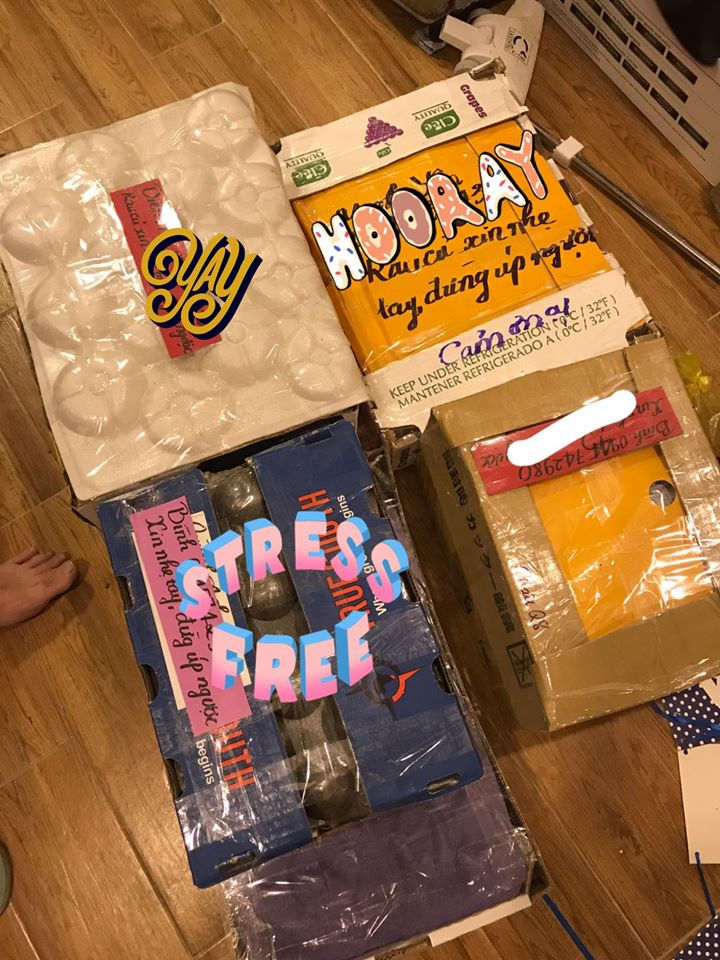 Đóng hàng rau củ hằng ngày