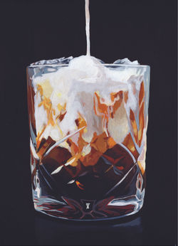 Christopher Olson-White Russian Cocktail-5x7-Postcard