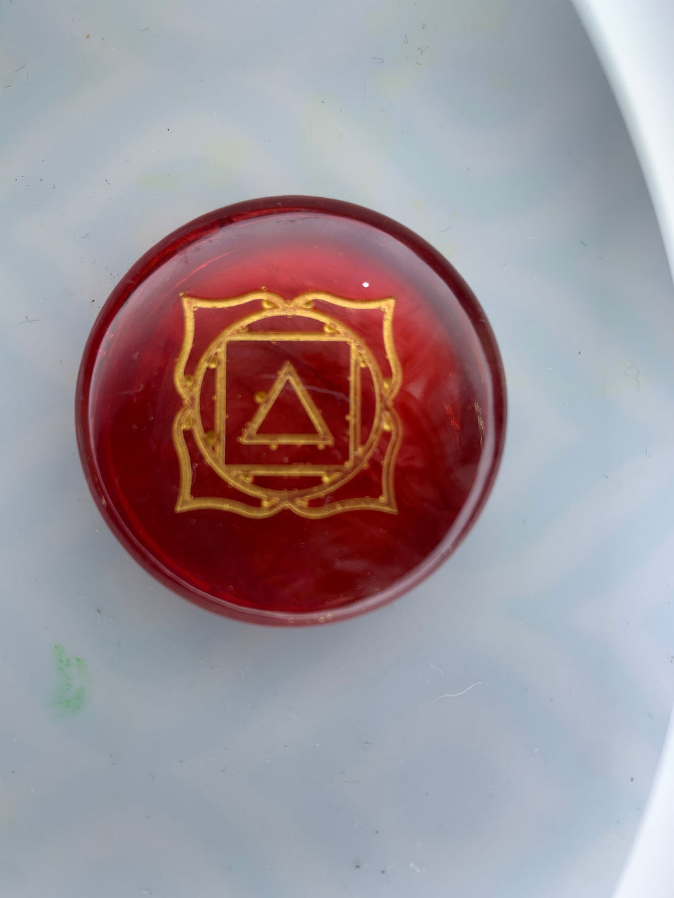 Thumbnail: Epoxy 7 Chakra Semicircle Set