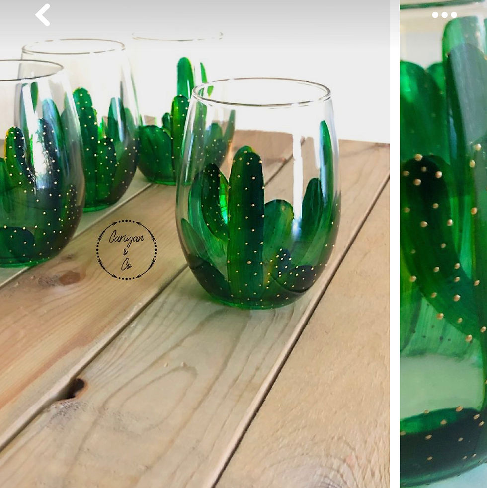 Wine Glass/Beer Glass Paint & Sip 