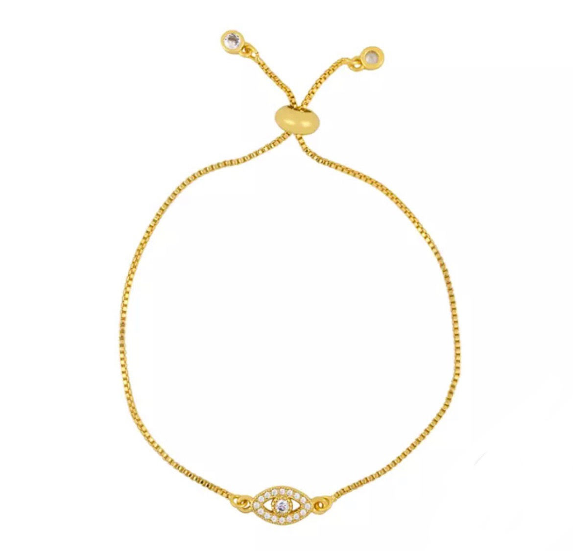 GOLD EYE BRACELET