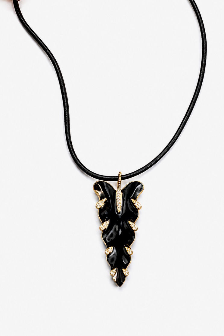 Miniatura: Colar Papillon Noir