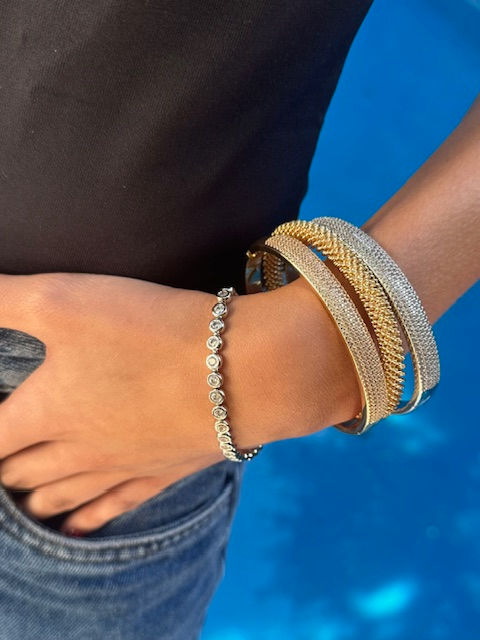 Miniatura: Pulseiro Bracelete Tule