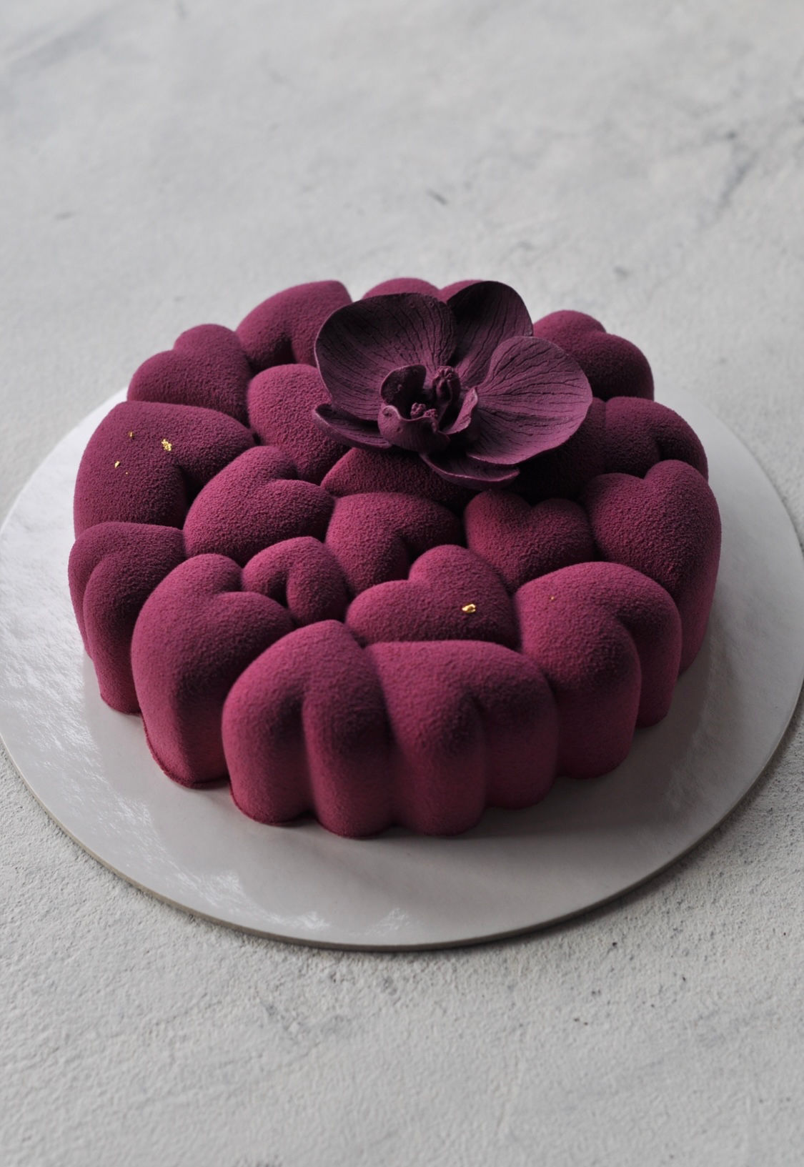 Tortas “Velvet Orchid”