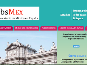 El Observatorio de México en España refuerza su página web