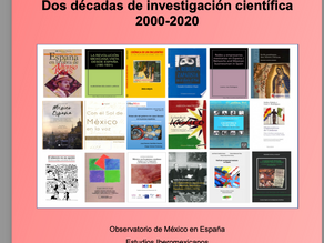 Publicamos el libro: México en España. Dos décadas de investigación científica, 2000-2020