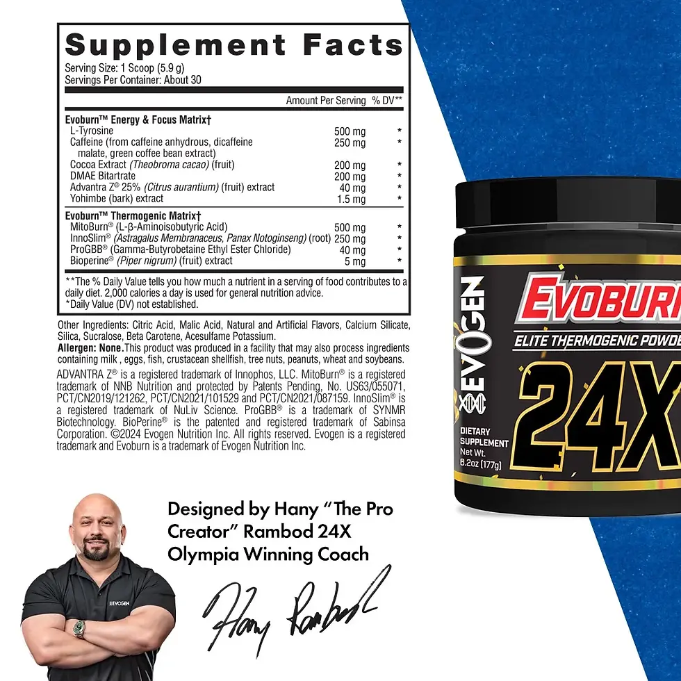 Thumbnail: Evoburn Elite Thermogenic Powder