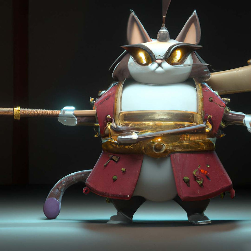 Miniaturbild: Kitty Samurai Concept Art