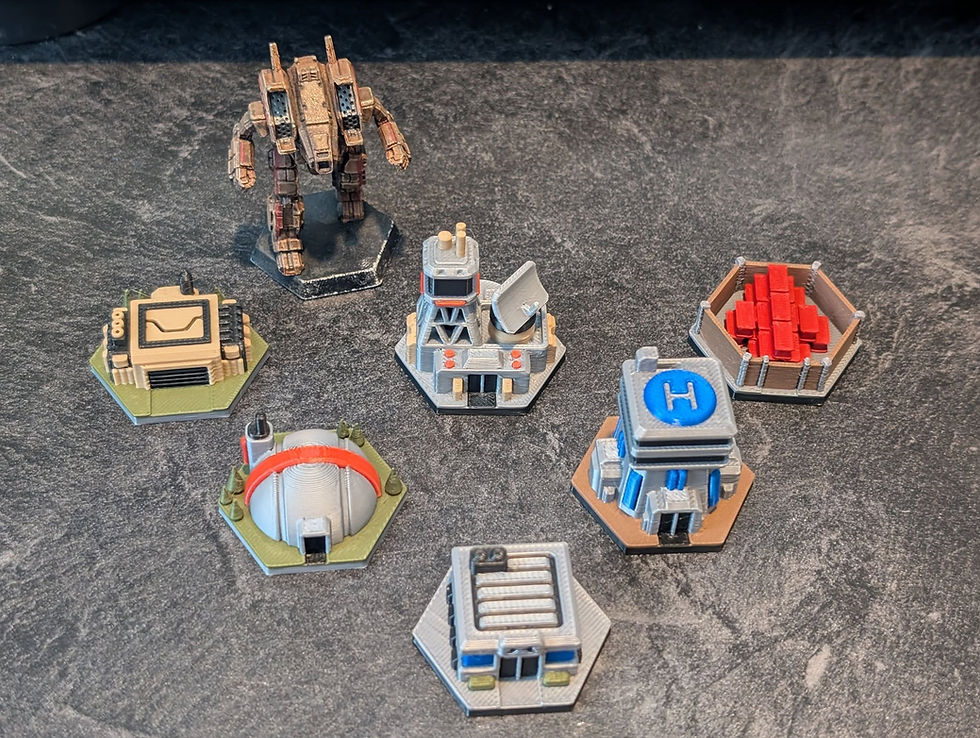 Thumbnail: HexObjectives: Raids - 6mm Scale Wargaming Terrain
