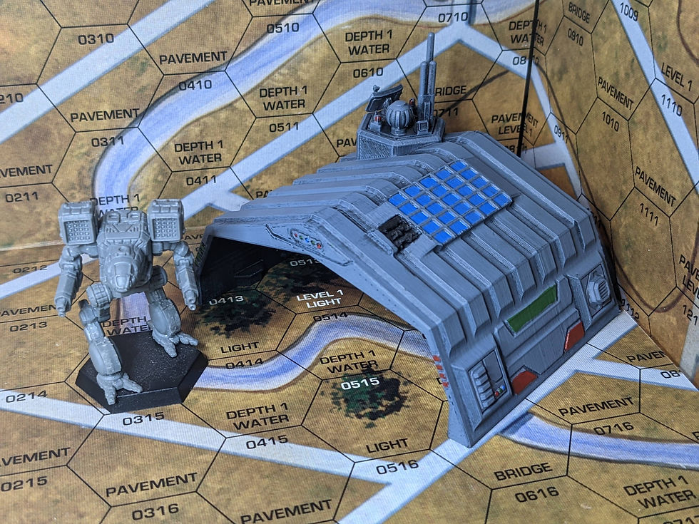 Thumbnail: Aerospace Hangar - 6mm Scale Wargaming Terrain