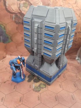 Thumbnail: Office Tower Alpha - 6mm Scale Wargaming Terrain