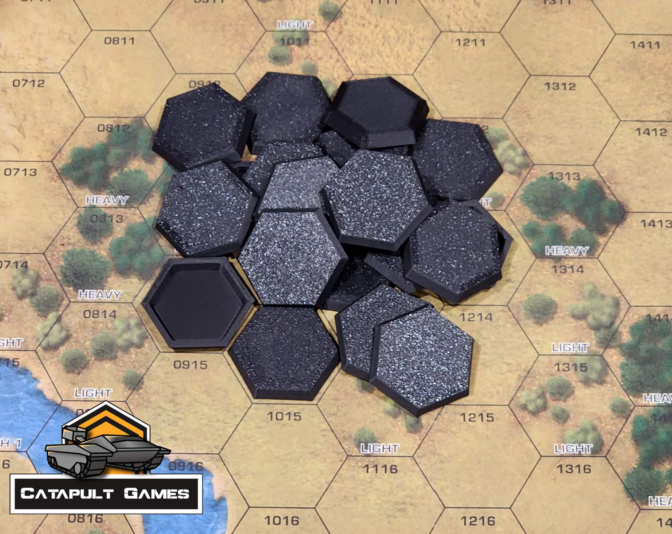 34mm Hexagonal Hex base for tabletop war games