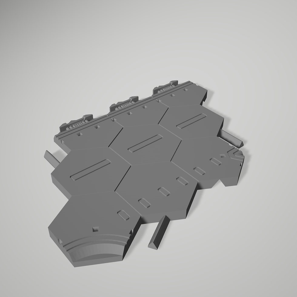 Thumbnail: HEXTECH  Aeroplex Runway - 6mm Scale Terrain for Tabletop Wargames