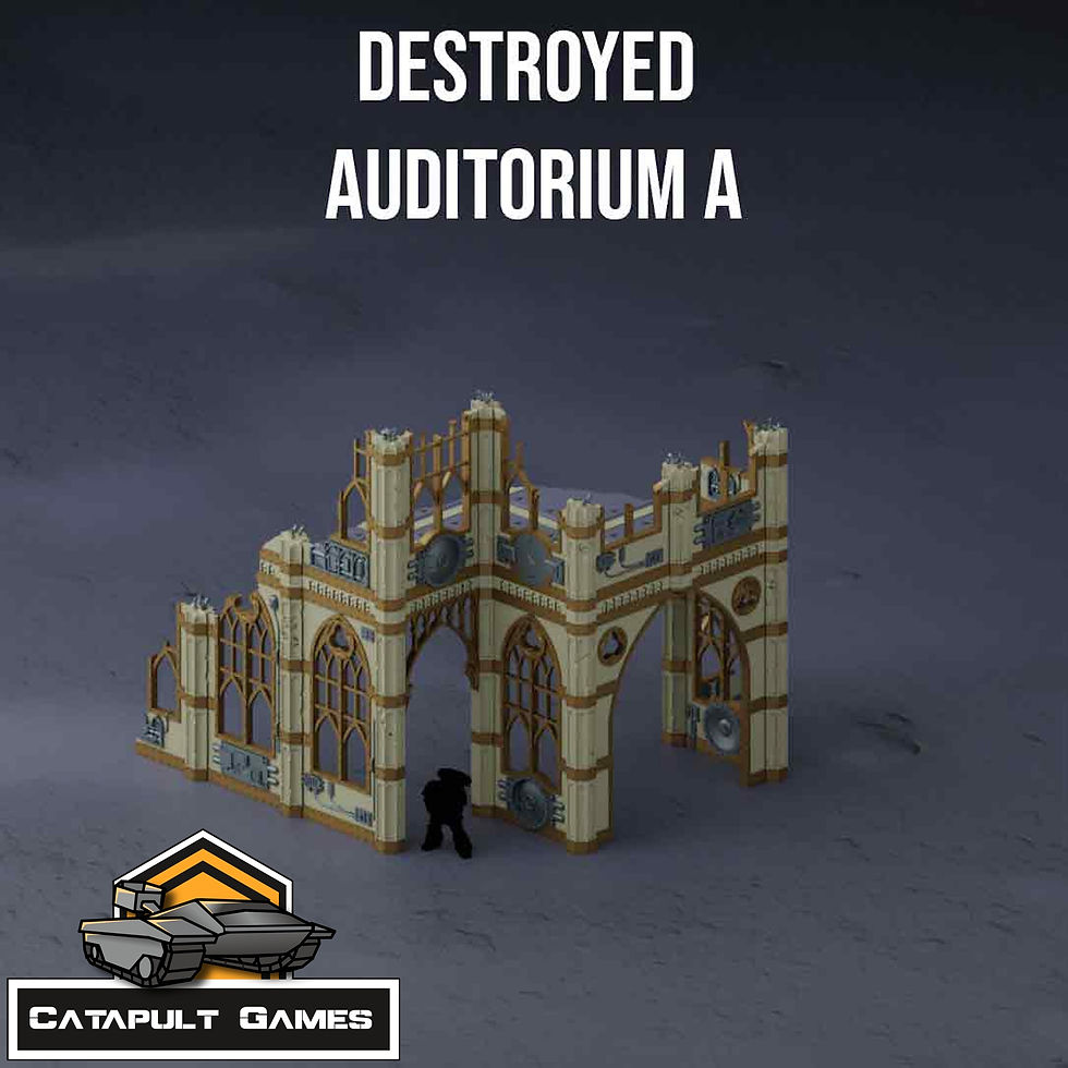 Thumbnail: Gothic Ruins : Auditorium - 28mm scale wargame terrain