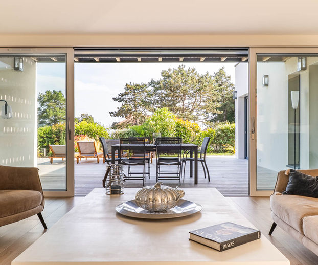 Villa contemporaine vue mer pornic