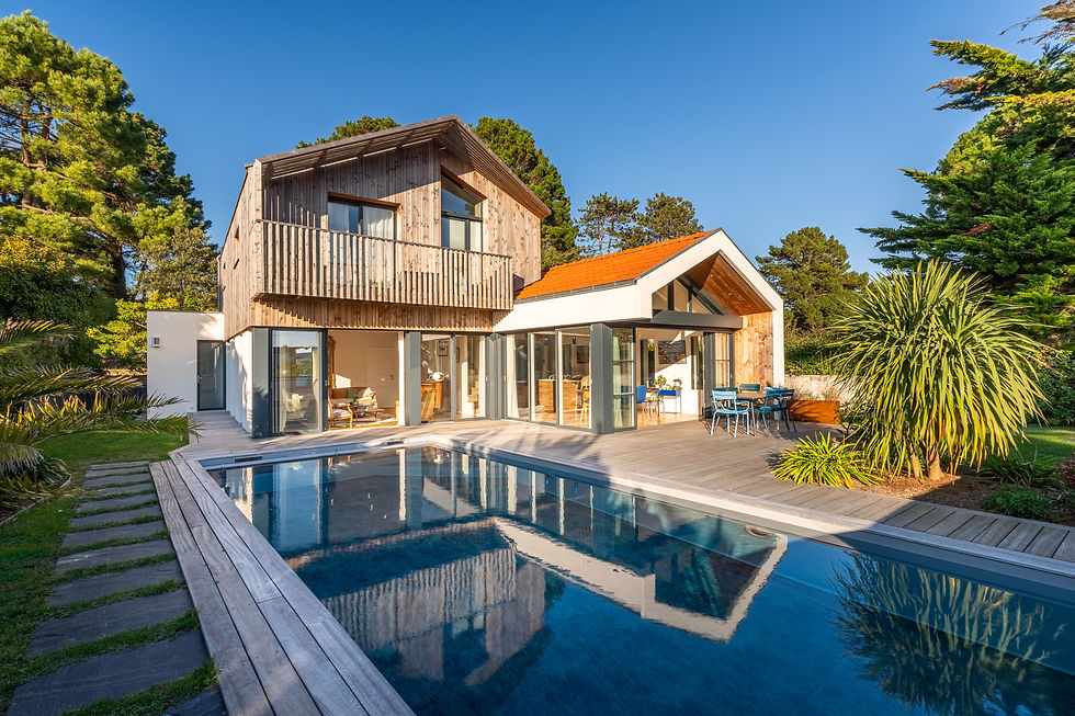Maison d'architecte avec vue mer à Pornic