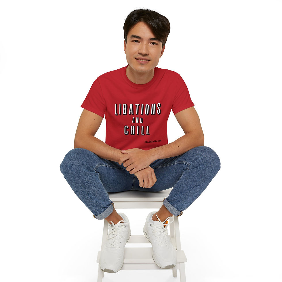Thumbnail: Unisex Libations and Chill Cotton Tee