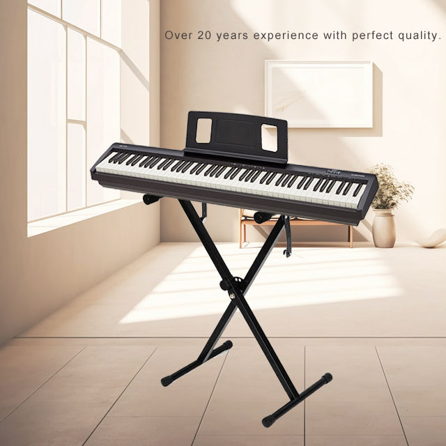 サムネイル： Single X piano keyboard stand MKJ-03