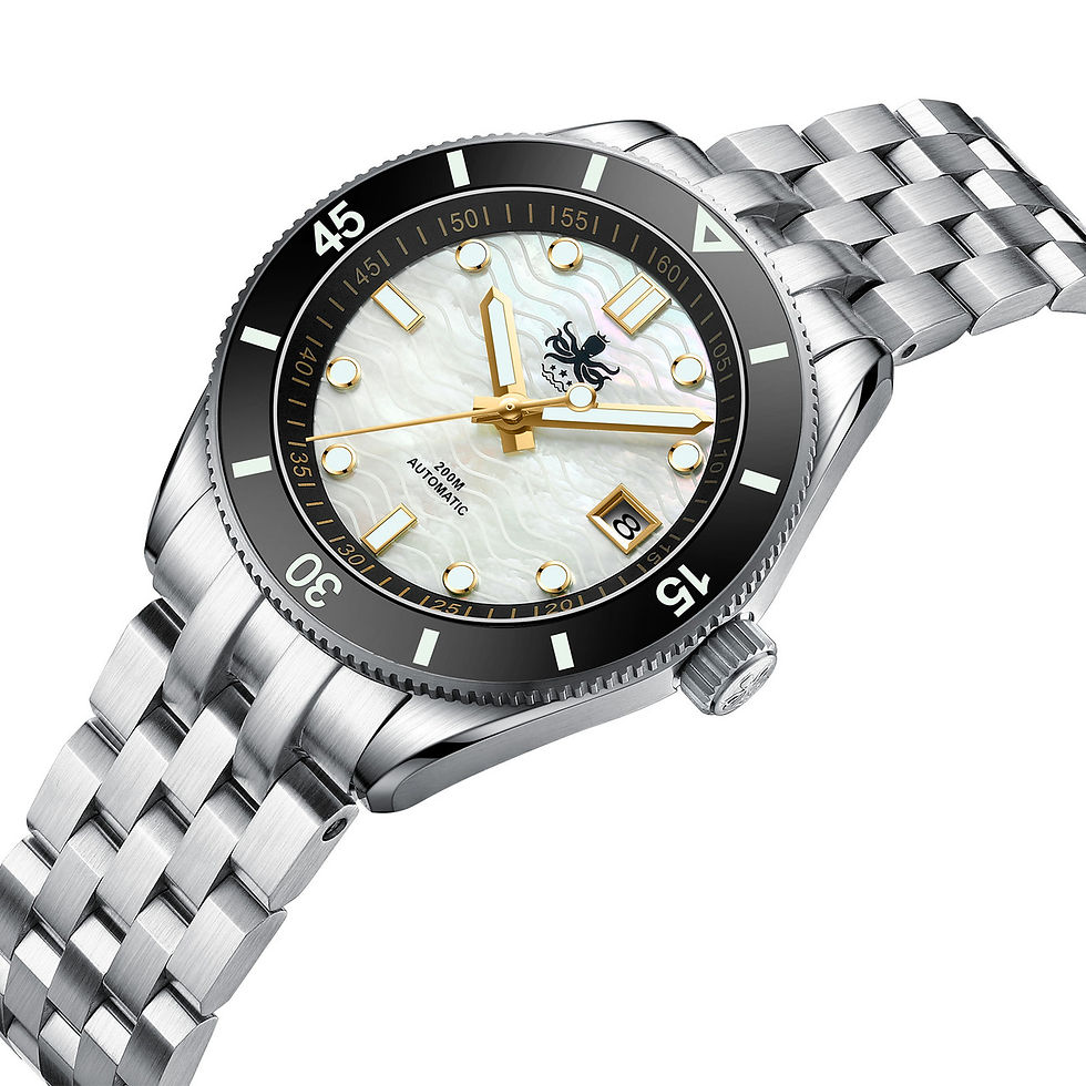 Thumbnail: Wave Master Ø39.5mm Automatic Movement PY053DD Mother of Pearl