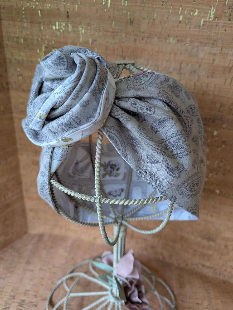 Thumbnail: Keepsakes on Grey Paisley  