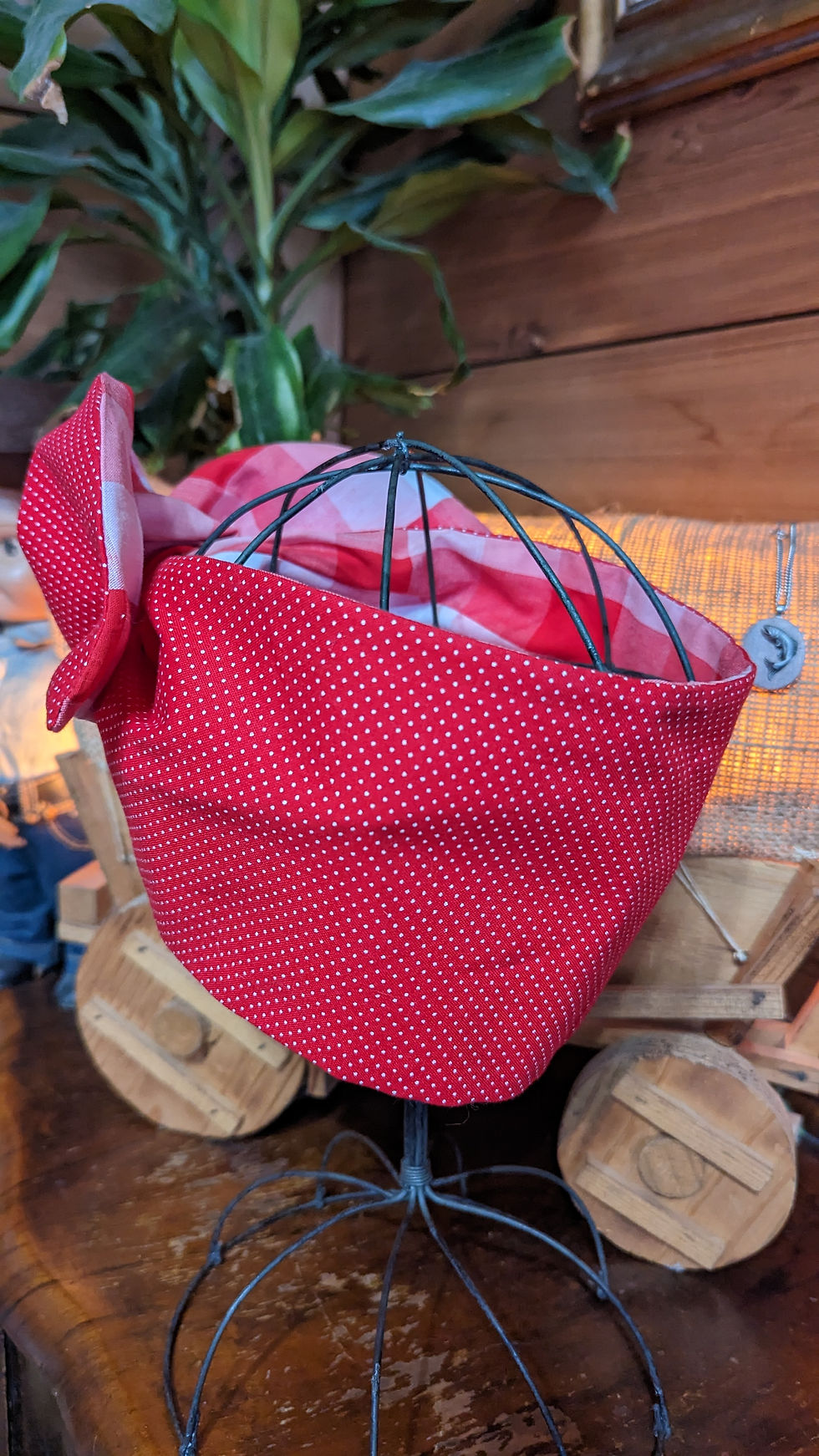 Thumbnail: Red Plaid - Reversible Red