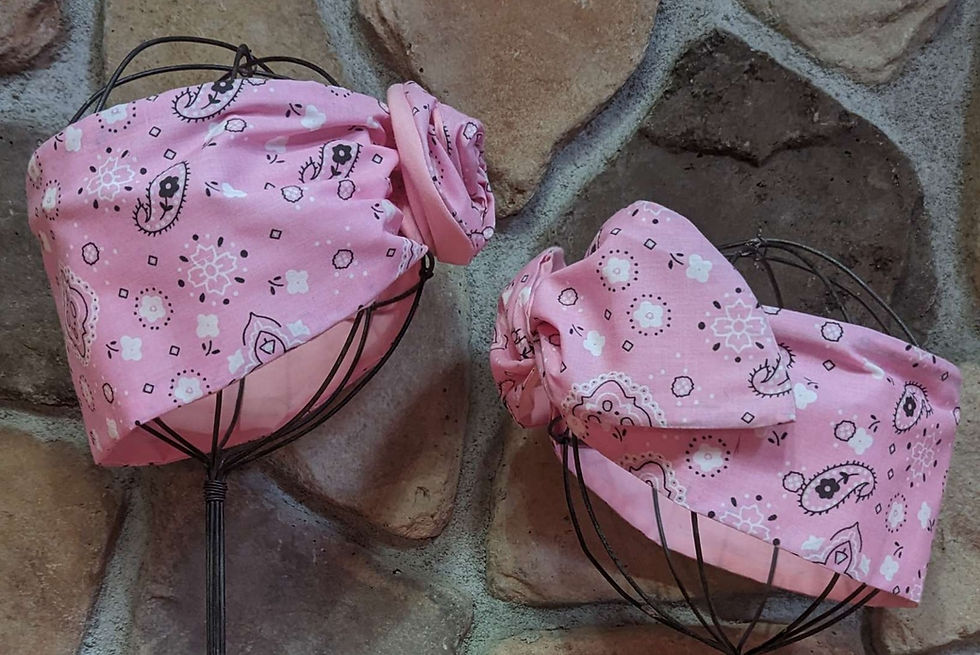 Thumbnail: Choose Your Color Paisley/Bandana Reversible Solid Color