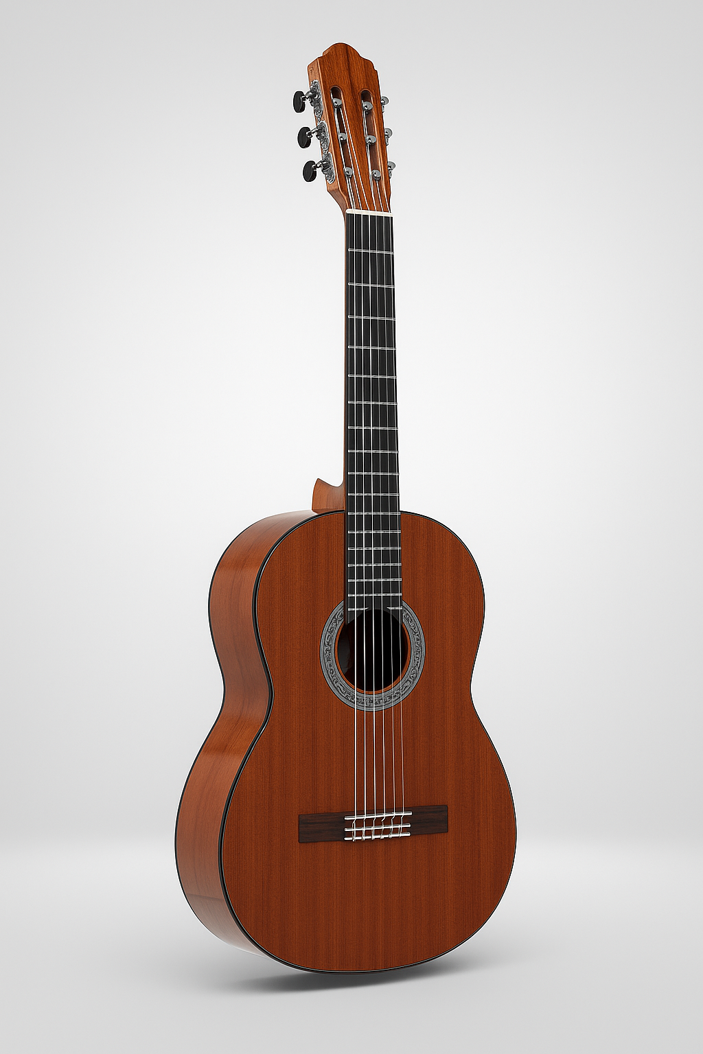 Angel Lopez ALICANTE MM Classical Guitar with sapelli top
