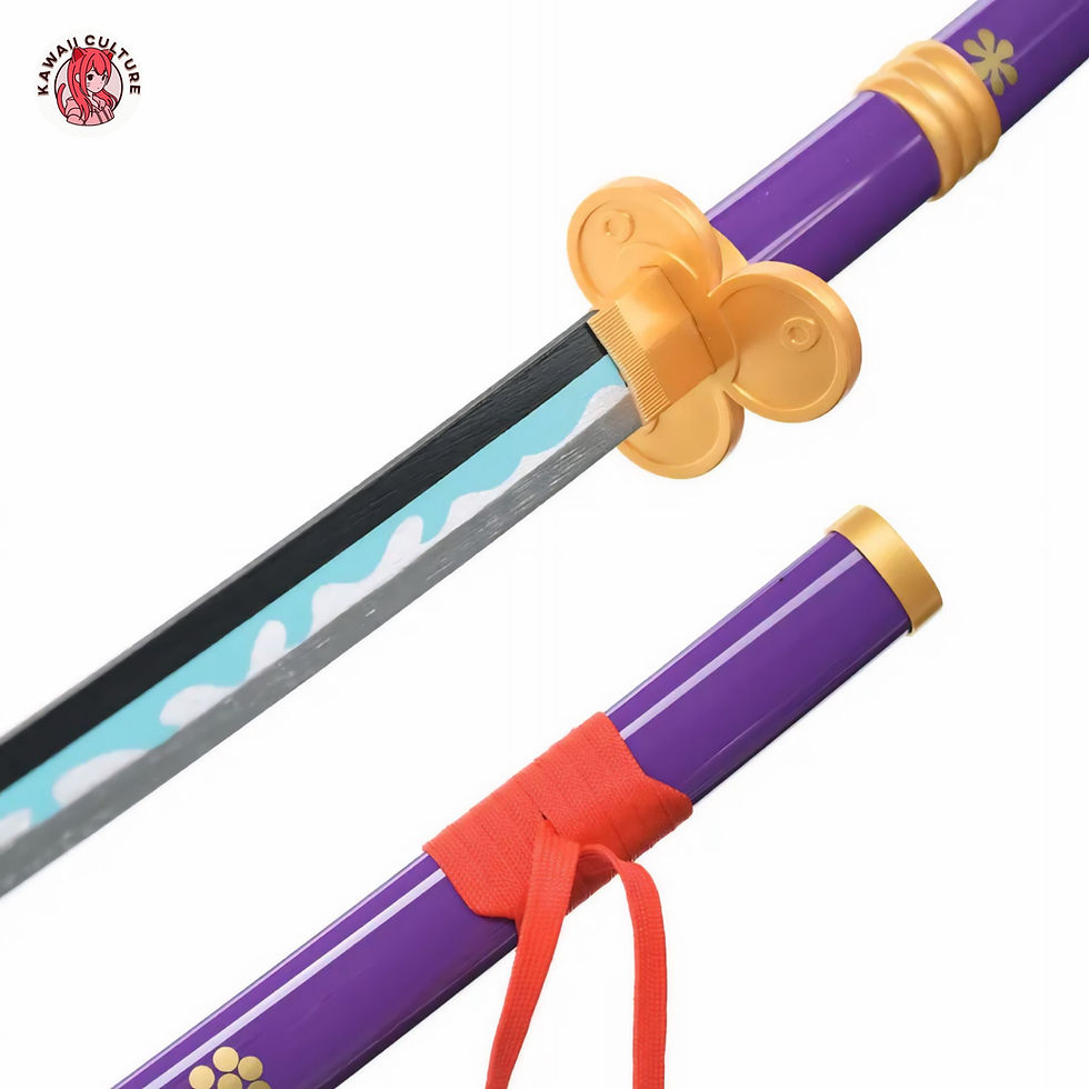 Thumbnail: 🏴‍☠️ One Piece – Roronoa Zoro’s Purple Enma Katana