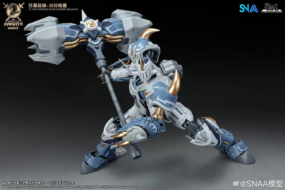 Thumbnail: The Round Table Knights SC-010 Furious Warhammer Galahad 1/144 Scale Model Kit