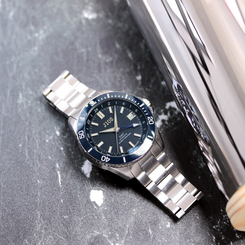 JIOS☆ダイバーズ☆自動巻き☆GMT DIVERS104 ☆ネイビー 楽天市場】JIOS GMT DIVER'S 104 ダイバーズウォッチ 腕時計 GMT