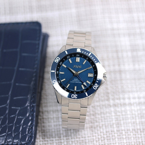 美品! JIOS ダイバーズ 104 GMT ジオス グリーン 未使用ブレス file.jpg