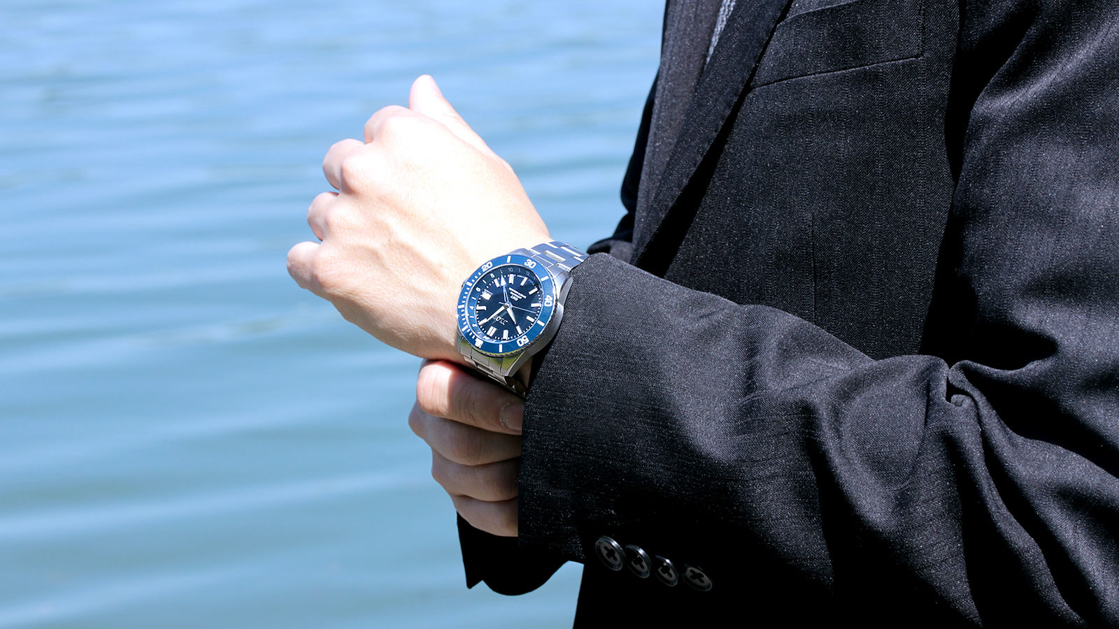 GMT DIVER'S 104 ネイビー 200M防水 ステンレスベルト | 【公式】JIOS