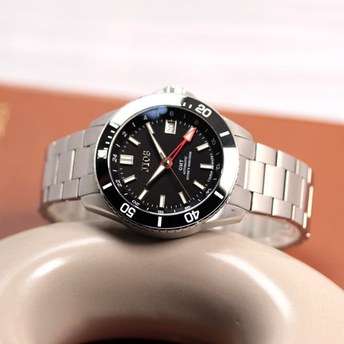 GMT DIVER'S 104 ブラック 200M防水 ステンレスベルト | 【公式】JIOS