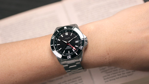 GMT DIVER'S 104 ブラック 200M防水 ステンレスベルト | 【公式