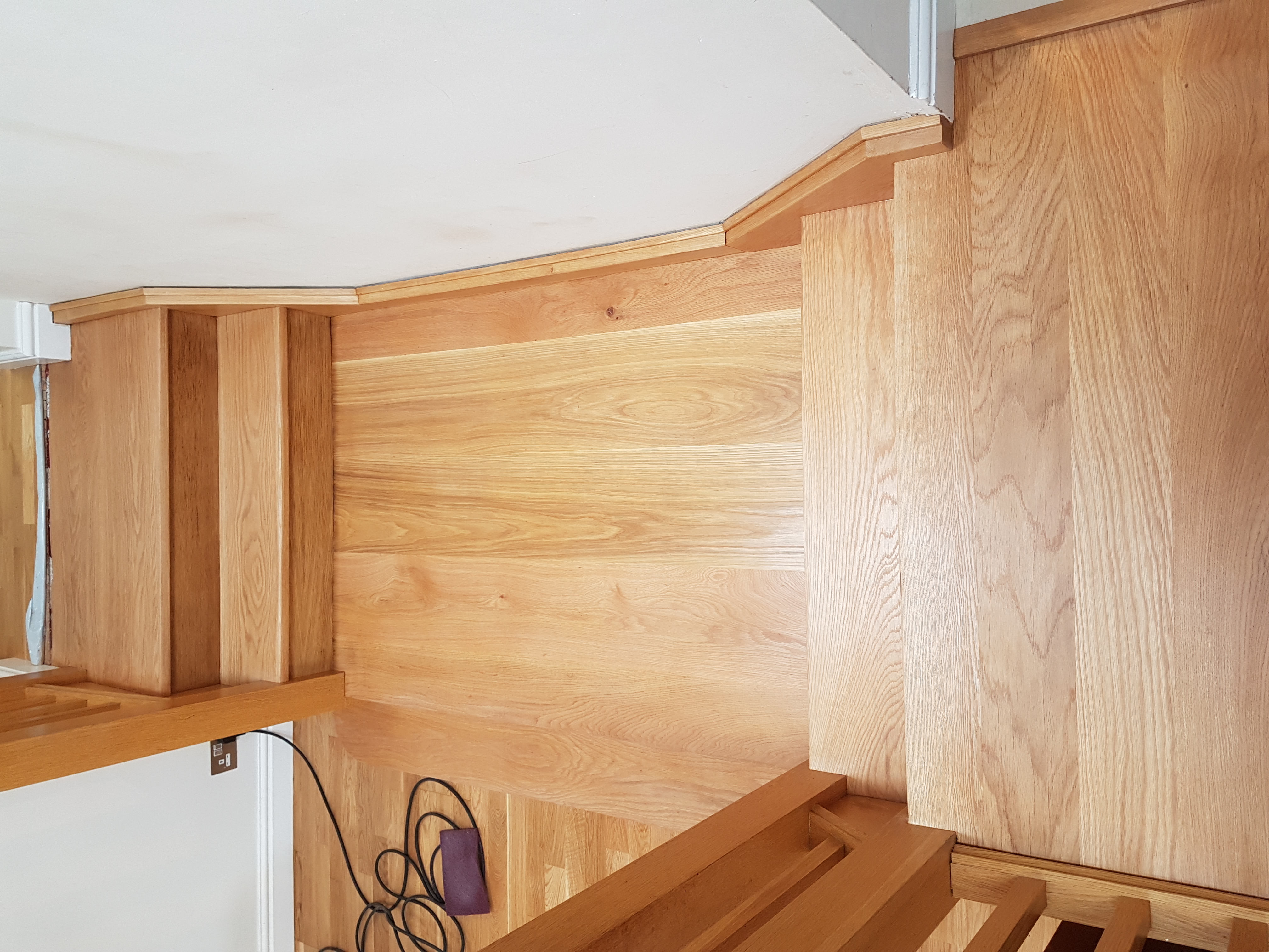 Oak stairs