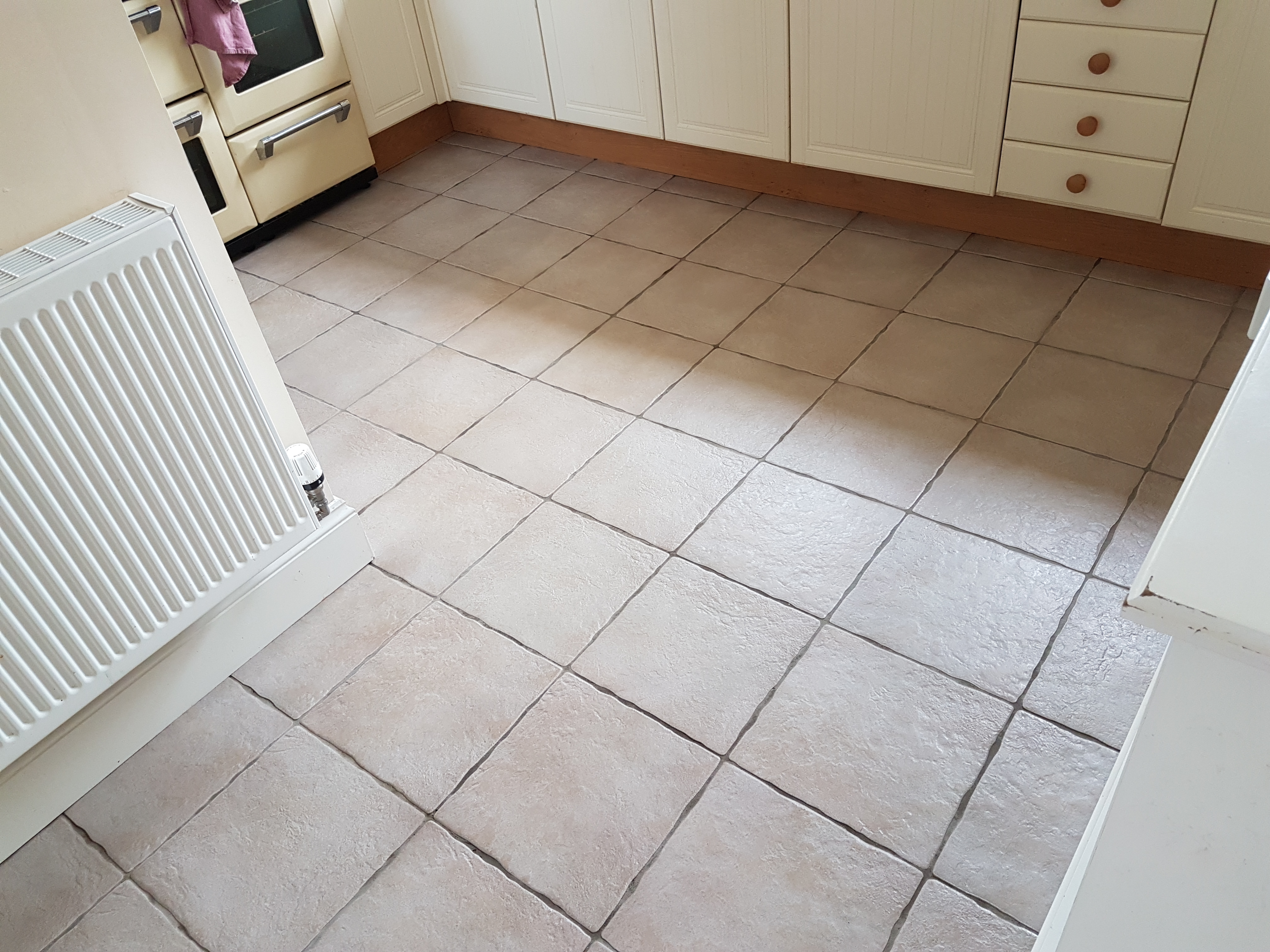 Ceramic tiles cleaned