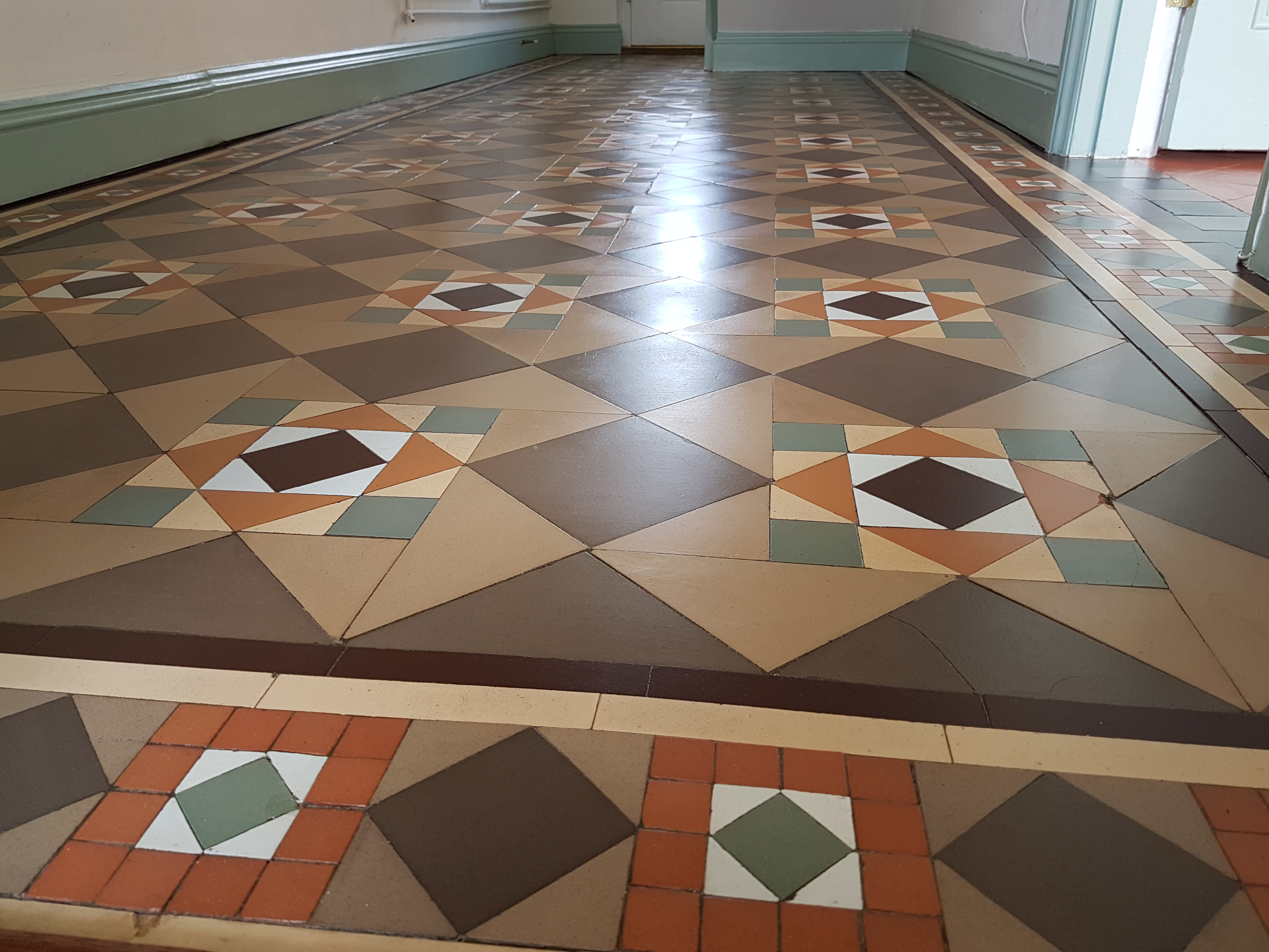 Victorian minton tiles
