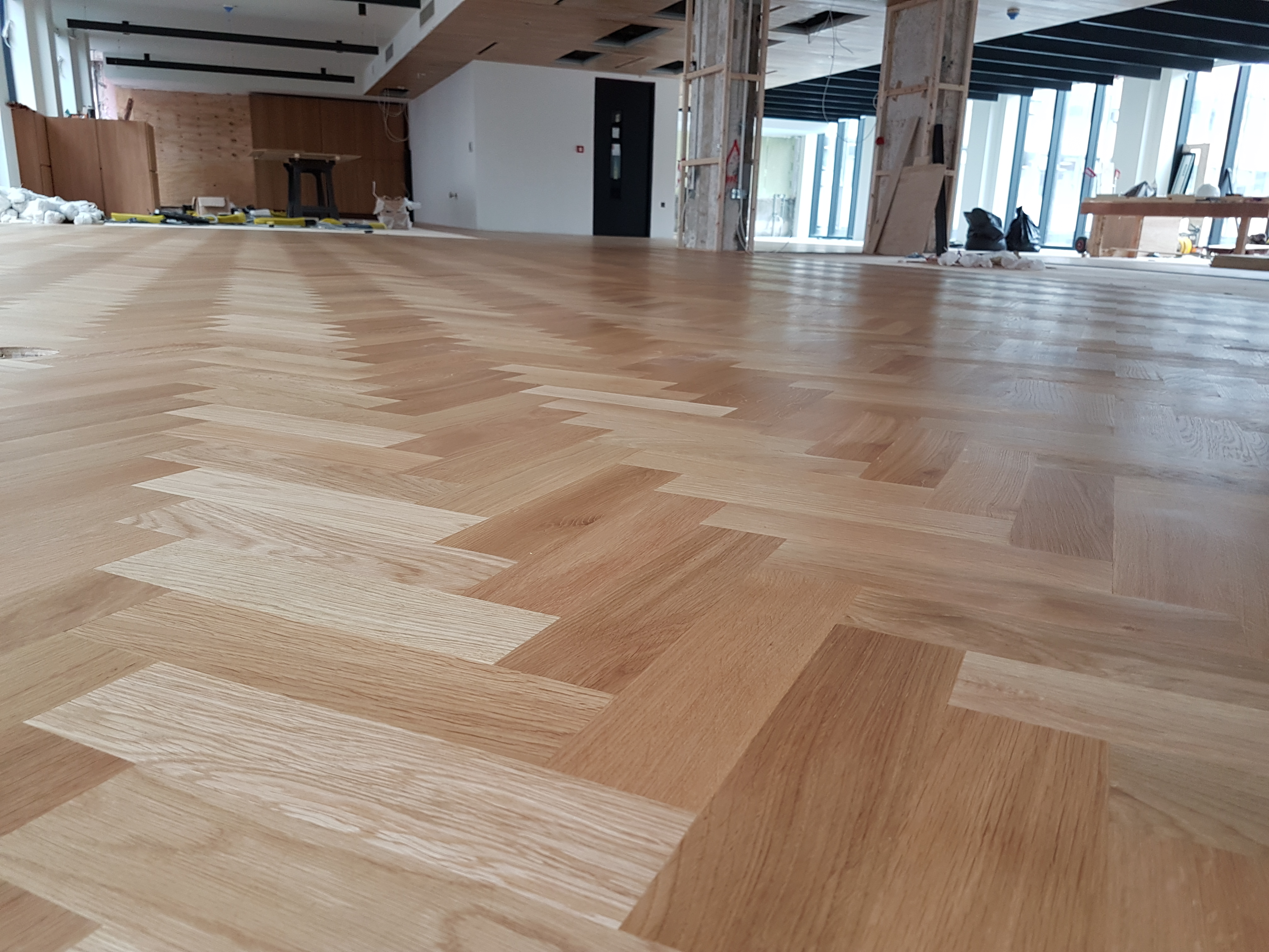 Oak herringbone
