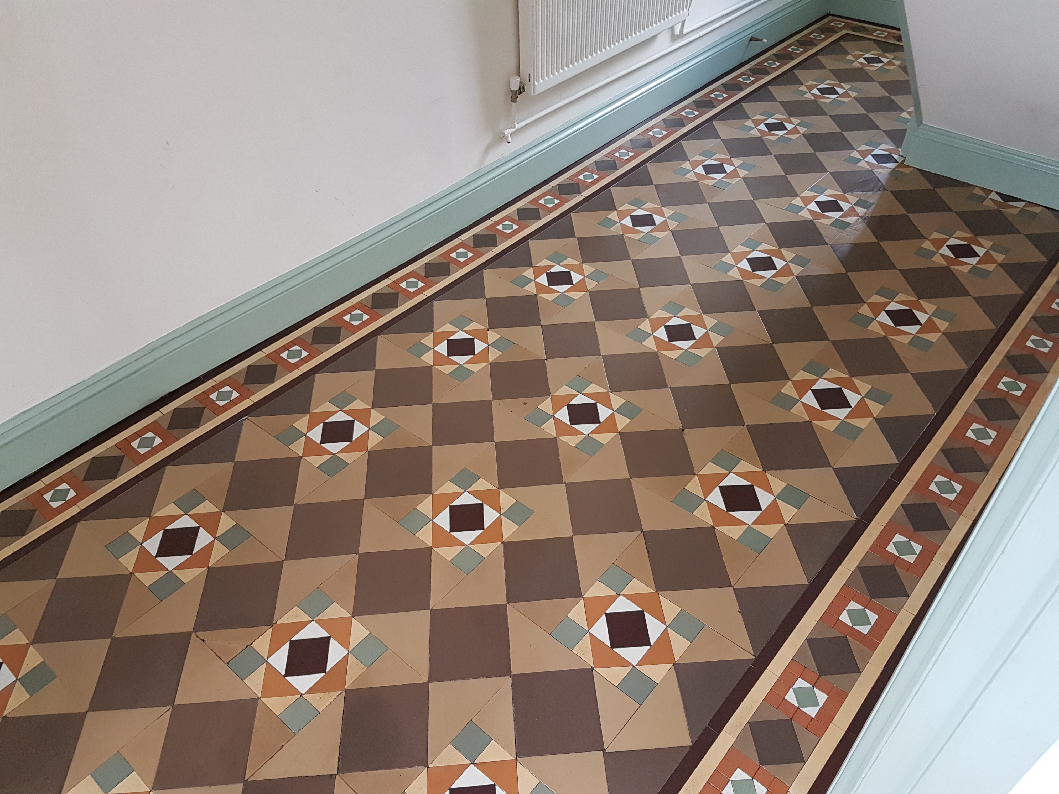 Victorian minton tiles
